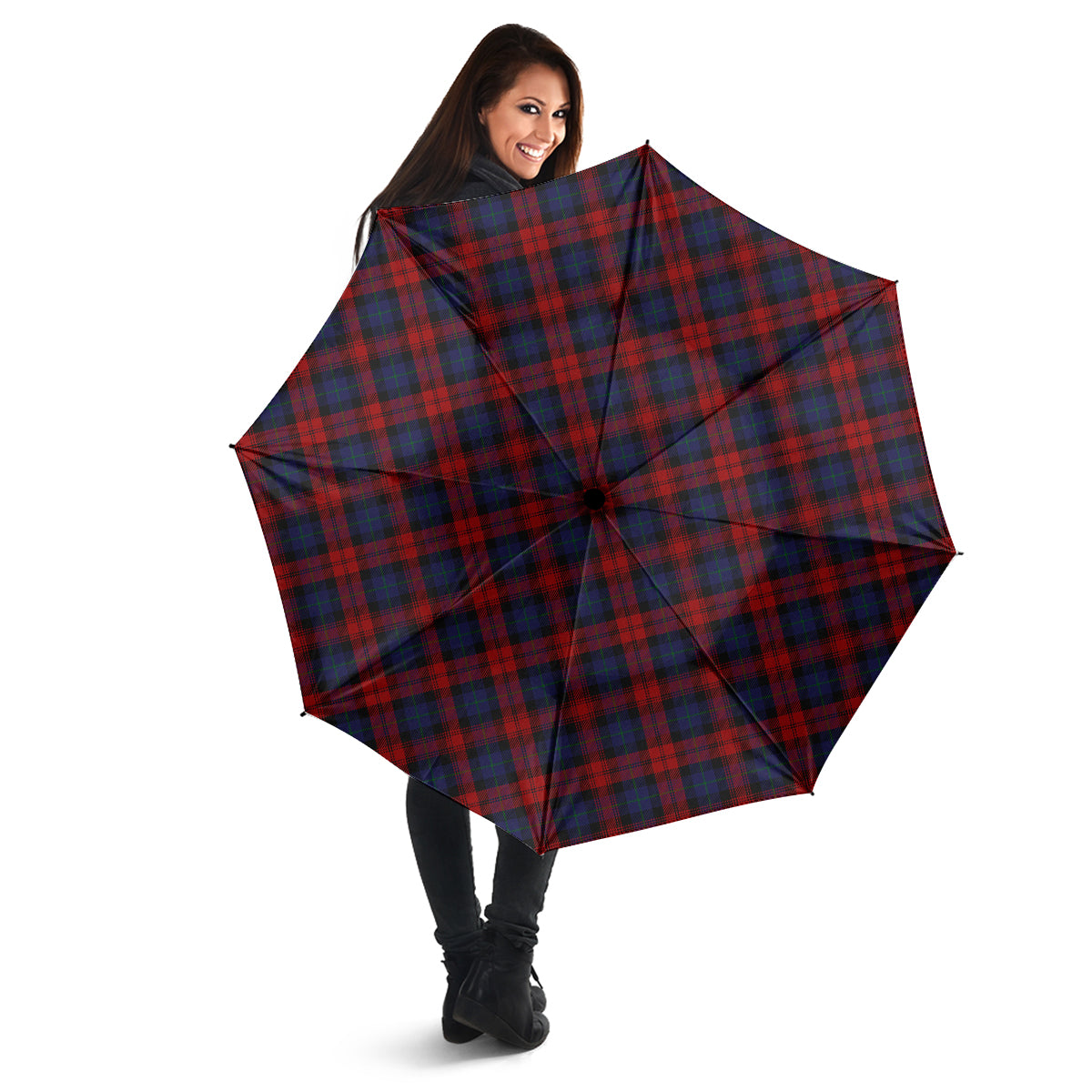 MacLachlan Tartan Umbrella - Tartanvibesclothing
