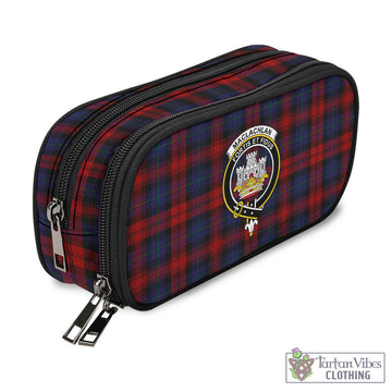 MacLachlan (McLachlan) Tartan Pen and Pencil Case with Family Crest