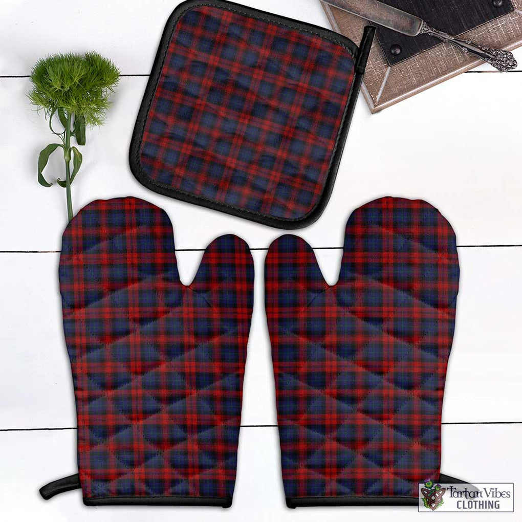 MacLachlan (McLachlan) Tartan Combo Oven Mitt & Pot-Holder Combo 1 Oven Mitt & 1 Pot-Holder Black - Tartan Vibes Clothing
