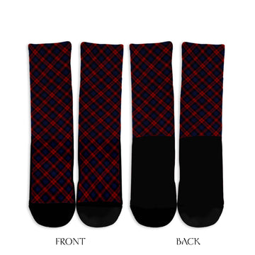 MacLachlan (McLachlan) Tartan Crew Socks Cross Style