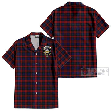 MacLachlan (McLachlan) Tartan Cotton Hawaiian Shirt with Family Crest Kid - Tartan Vibes Clothing