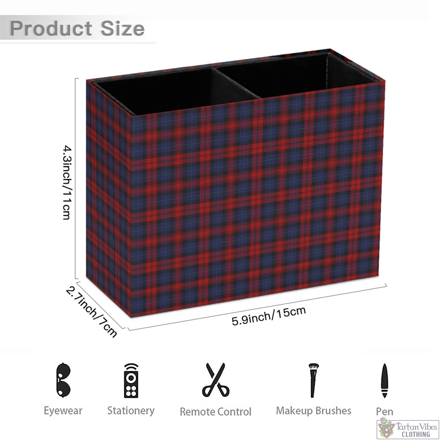 MacLachlan (McLachlan) Tartan Pen Holder - Tartan Vibes Clothing