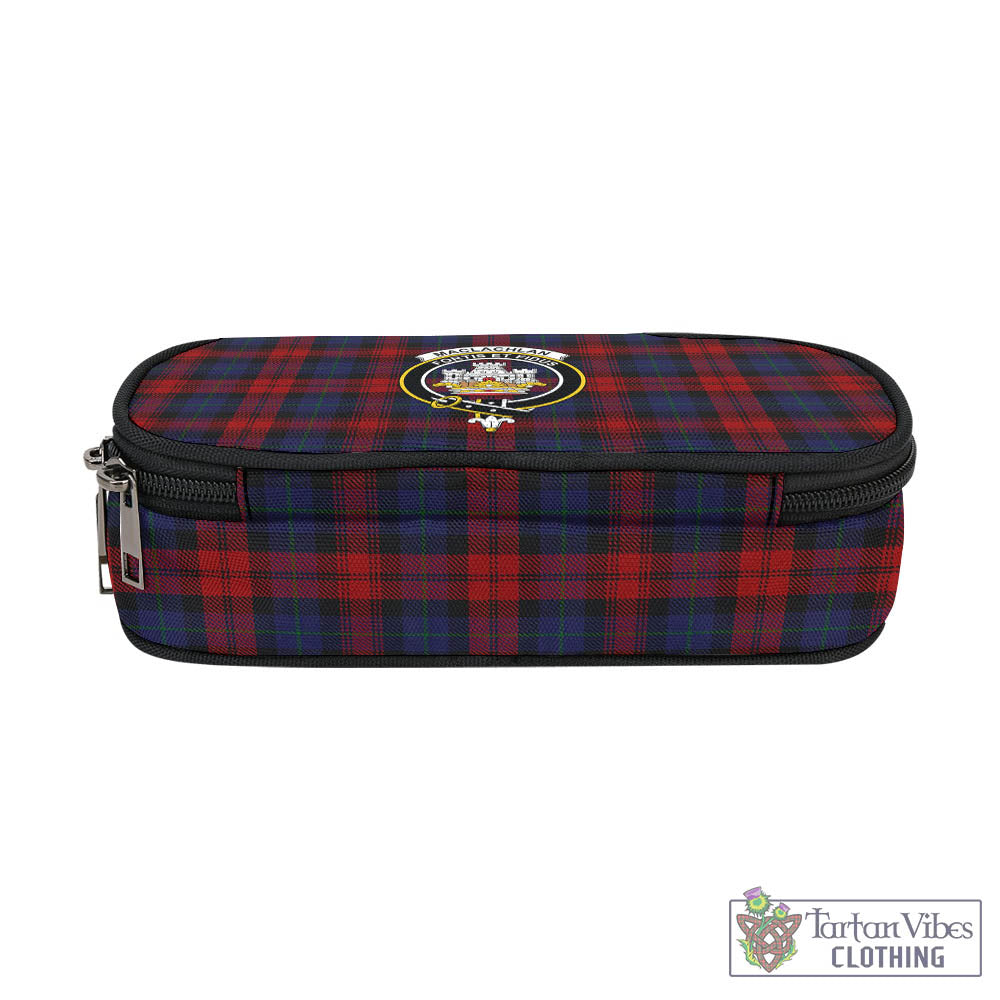 Tartan Vibes Clothing MacLachlan Tartan Pen and Pencil Case with Family Crest