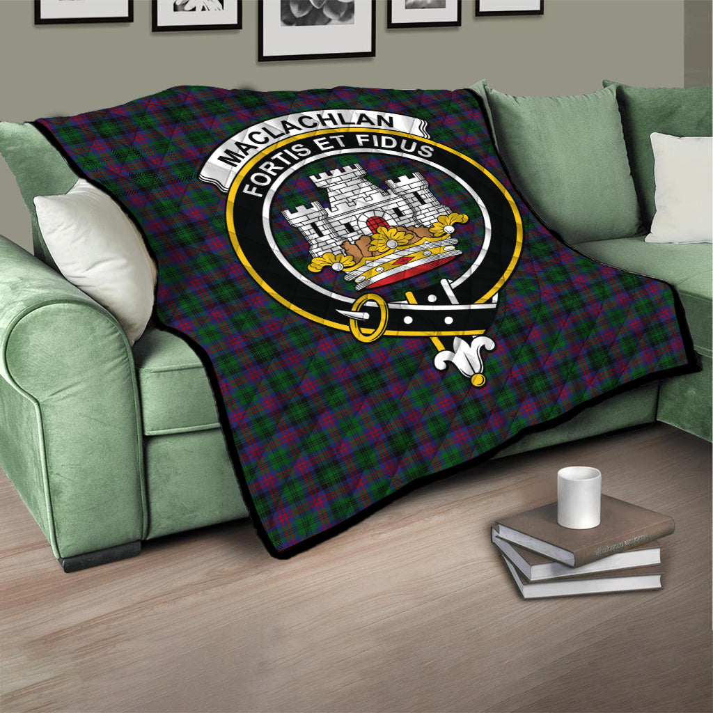 maclachlan-hunting-tartan-quilt-with-family-crest