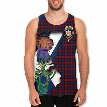 MacLachlan (McLachlan) Tartan Family Crest Men's Tank Top Scottish Thistle Celtic Inspired