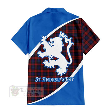 MacLachlan (McLachlan) Family Crest Tartan Hawaiian Shirt Celebrate Saint Andrew's Day in Style