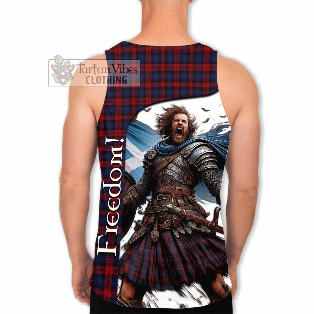 Tartan Vibes Clothing MacLachlan (McLachlan) Crest Tartan Men's Tank Top Inspired by the Freedom of Scottish Warrior