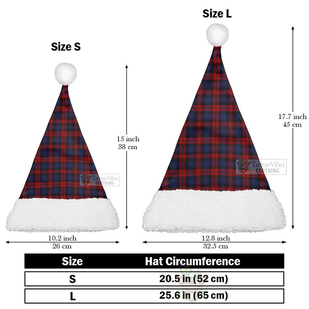 Tartan Vibes Clothing MacLachlan (McLachlan) Tartan Christmas Santa Hats
