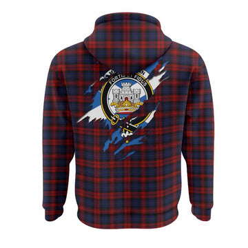 MacLachlan (McLachlan) Clan Crest In Me Tartan Hoodie Scotland Flag Style