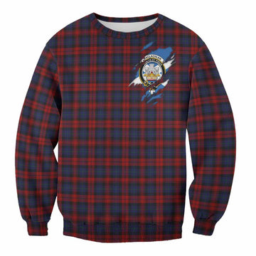 MacLachlan (McLachlan) Clan Crest In Me Tartan Sweatshirt Scotland Flag Style