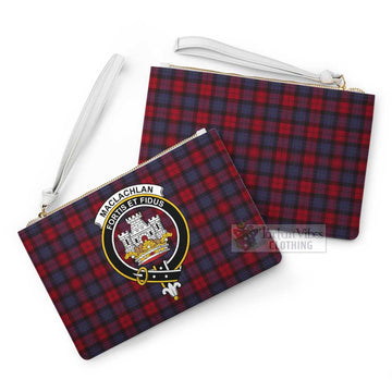 Tartan Vibes Clothing MacLachlan (McLachlan) Family Crest Tartan Clutch Bag