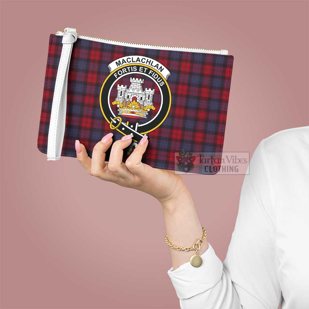 Tartan Vibes Clothing MacLachlan (McLachlan) Family Crest Tartan Clutch Bag