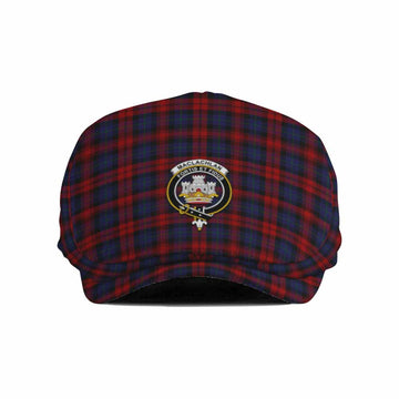 MacLachlan (McLachlan) Family Crest Tartan Jeff Cap, Tartan Flat Cap