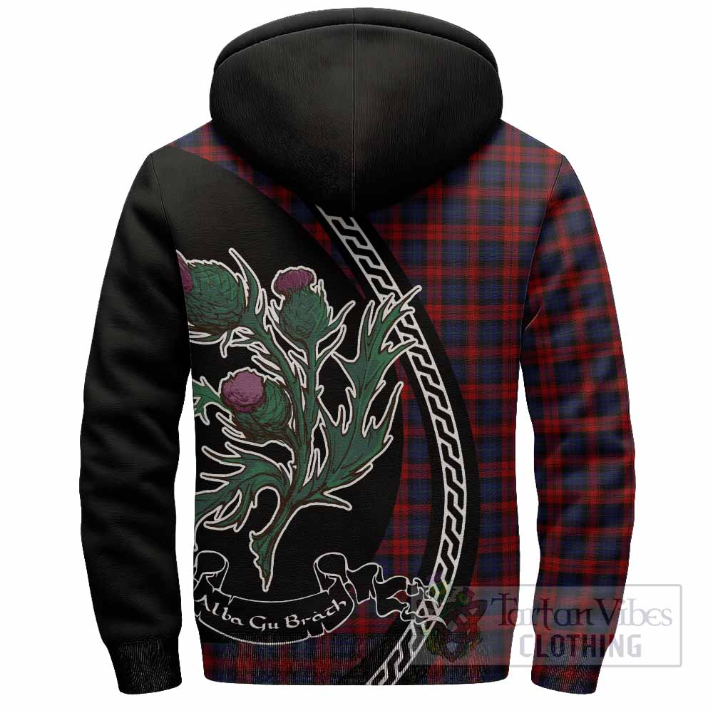 MacLachlan (McLachlan) Family Crest Tartan Sherpa Hoodie Alba Thistle Inspired - Tartan Vibes Clothing