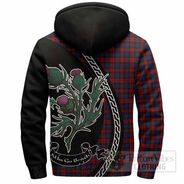 MacLachlan (McLachlan) Family Crest Tartan Sherpa Hoodie Alba Thistle Inspired