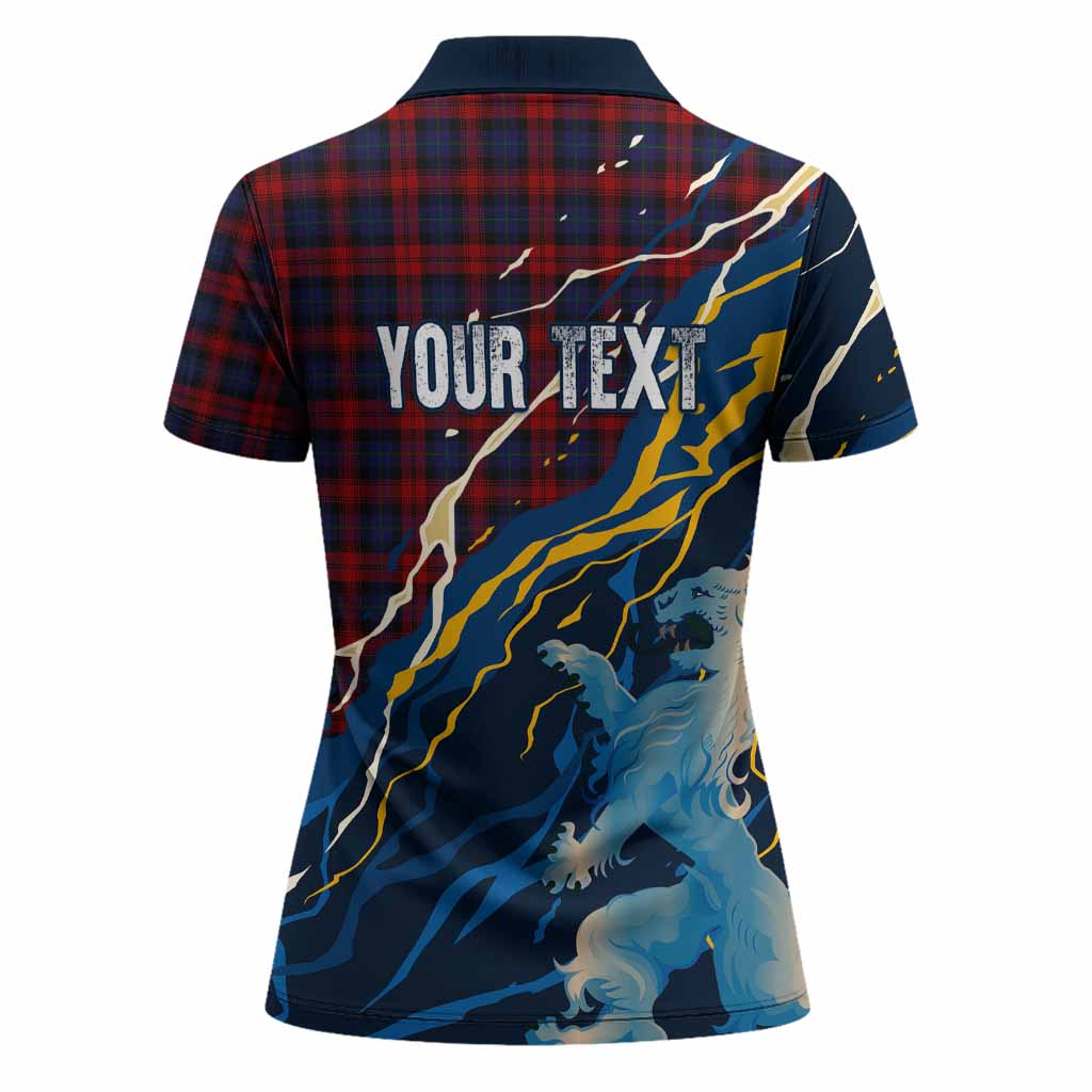 MacLachlan (McLachlan) Scotland Tartan Women Polo Shirt WC2026 Football - We'll Be Coming