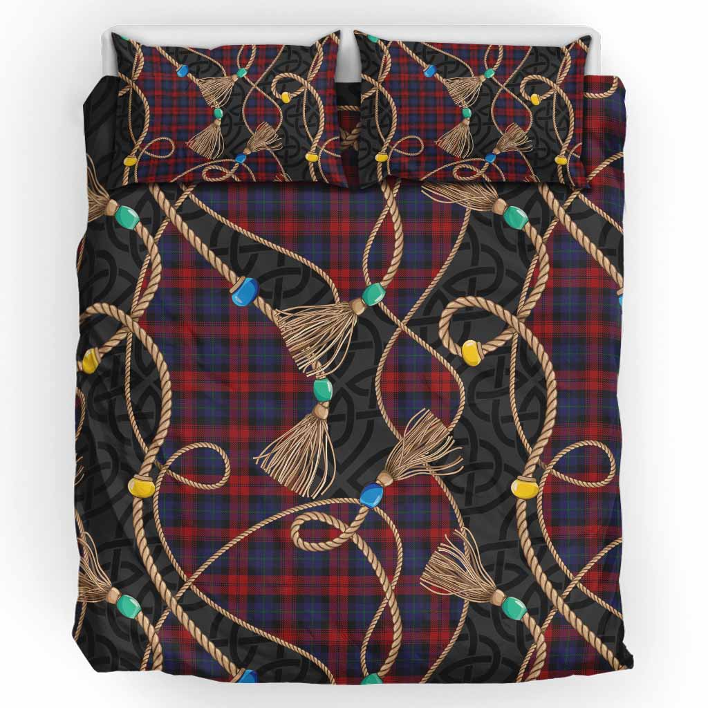 MacLachlan (McLachlan) Scottish Tartan Twisted Ropes Stylized Bedding Set UK Bedding Set UK King 91*87 inch - Tartan Vibes Clothing