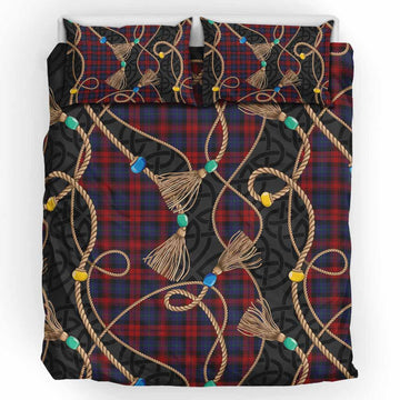 MacLachlan (McLachlan) Scottish Tartan Twisted Ropes Stylized Bedding Set UK Bedding Set UK King 91*87 inch - Tartan Vibes Clothing