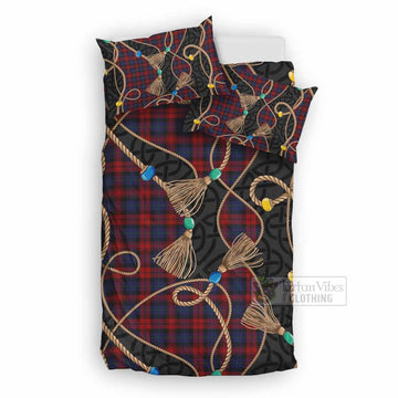 MacLachlan (McLachlan) Scottish Tartan Twisted Ropes Stylized Bedding Set UK Bedding Set UK Double 79*79 inch - Tartan Vibes Clothing