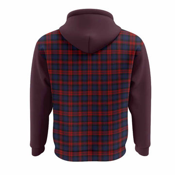 MacLachlan (McLachlan) Tartan Accent Hoodie with Family Crest