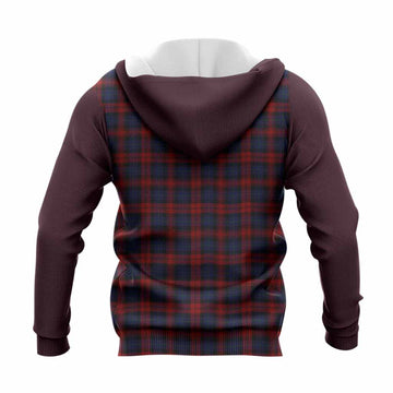 MacLachlan (McLachlan) Tartan Accent Knitted Hoodie with Family Crest
