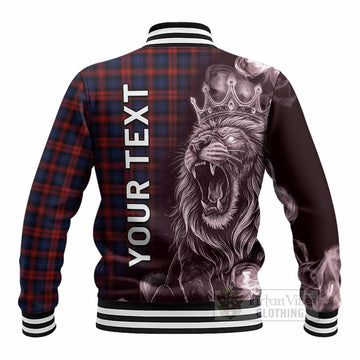 MacLachlan (McLachlan) Tartan Baseball Jacket Roaring Lion Heritage