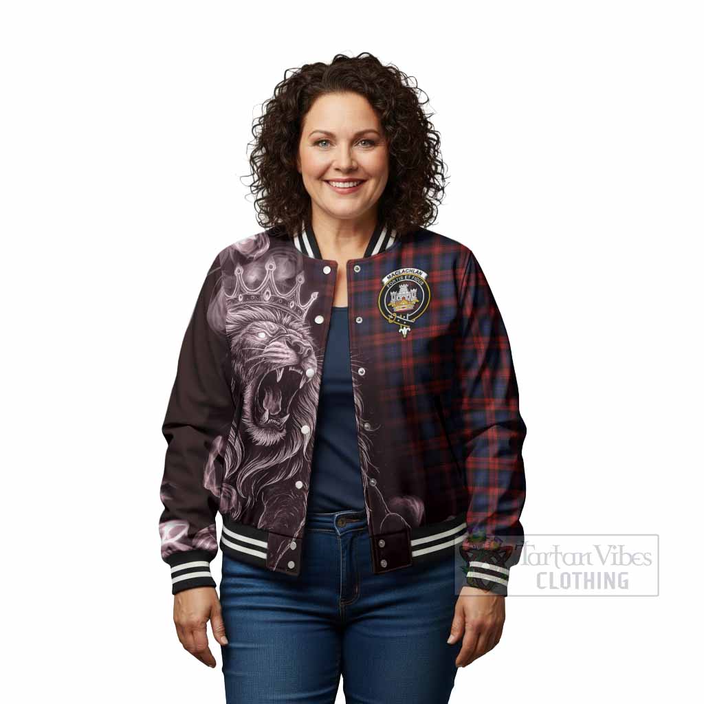 MacLachlan (McLachlan) Tartan Baseball Jacket Roaring Lion Heritage