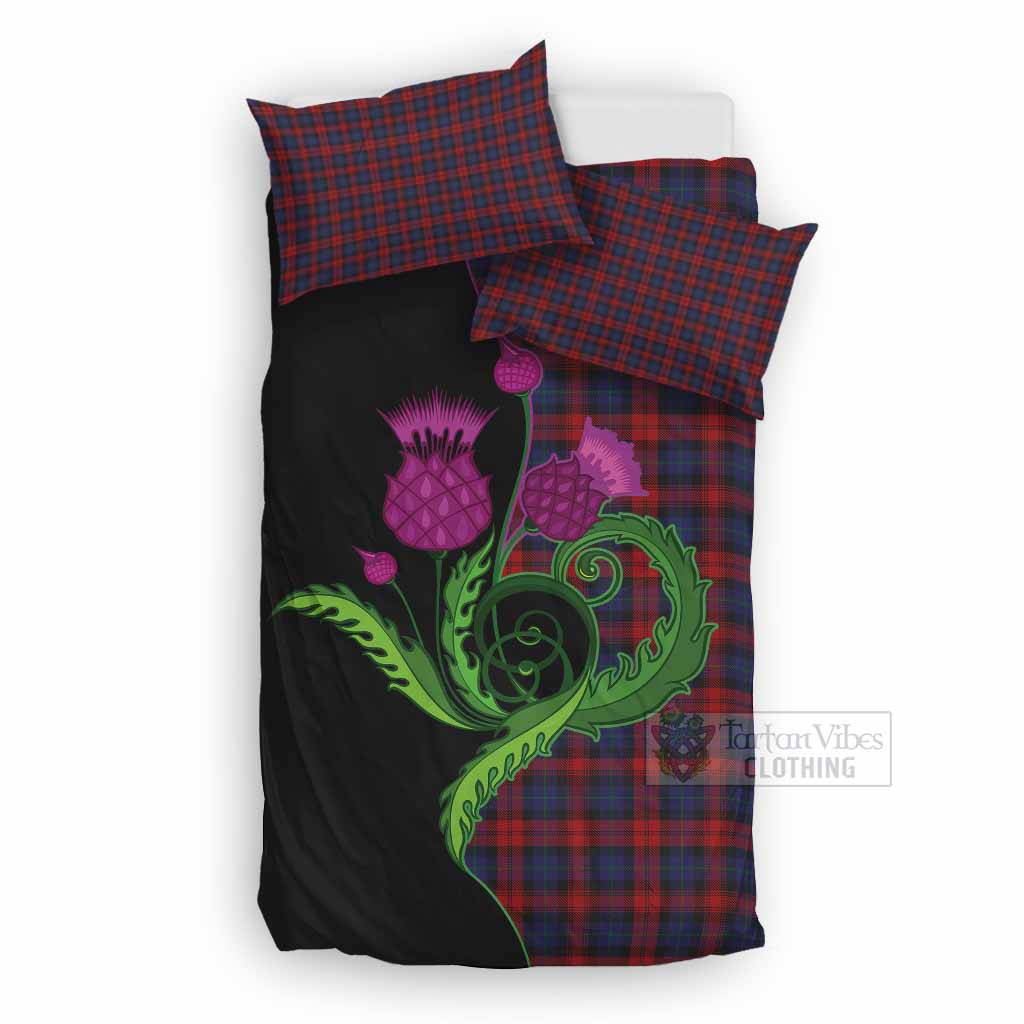 MacLachlan (McLachlan) Tartan Bedding Set Traditional Scottish Thistle UK Bedding Set UK Double 79*79 inch - Tartan Vibes Clothing