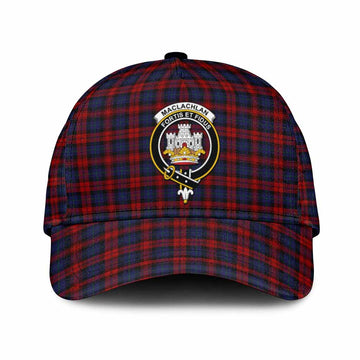 MacLachlan (McLachlan) Tartan Classic Cap with Family Crest