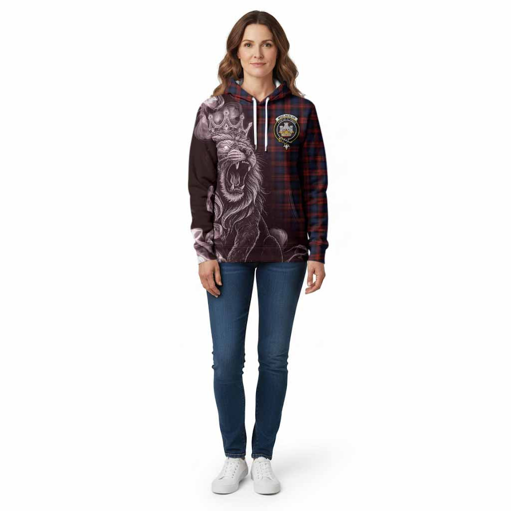 MacLachlan (McLachlan) Tartan Cotton Hoodie Roaring Lion Heritage