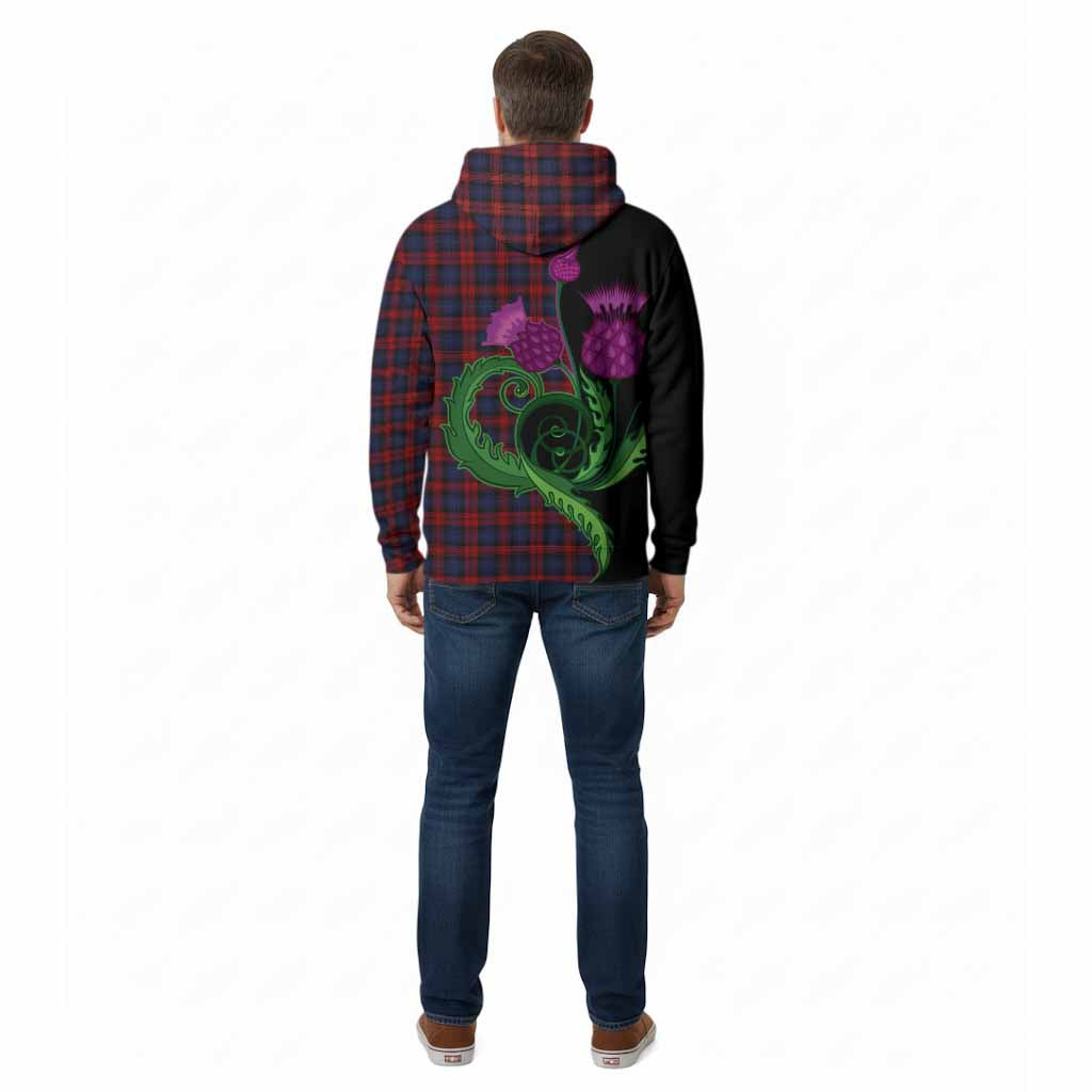 MacLachlan (McLachlan) Tartan Cotton Hoodie Traditional Scottish Thistle