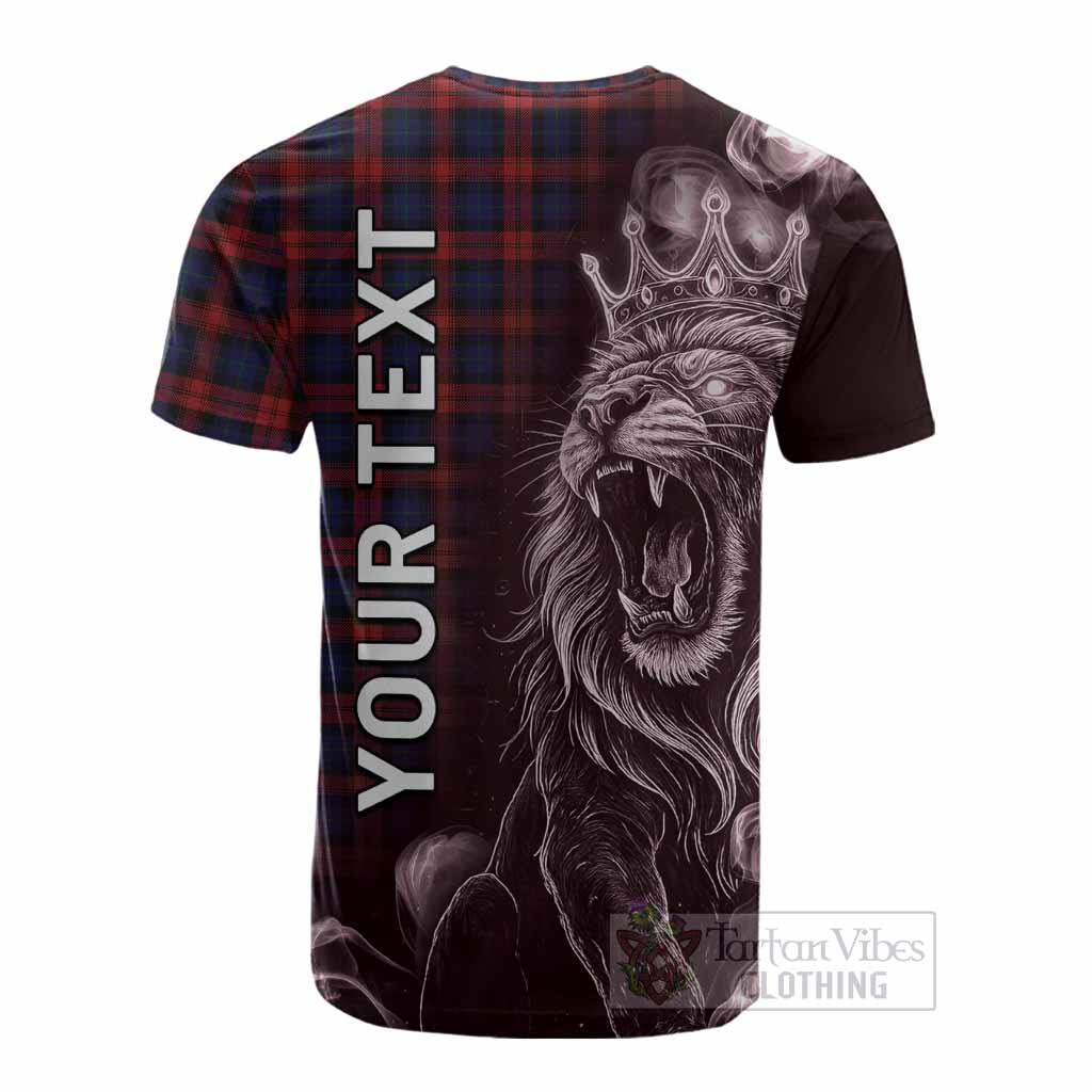 MacLachlan (McLachlan) Tartan Cotton T-shirt Roaring Lion Heritage