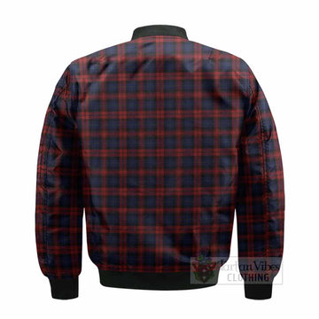 MacLachlan (McLachlan) Tartan Crest Bomber Jacket Ferocious Lion Style