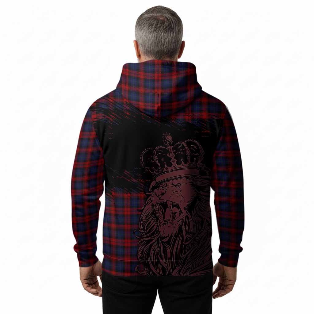 MacLachlan (McLachlan) Tartan Crest Hoodie Crowned Lion Heritage Style
