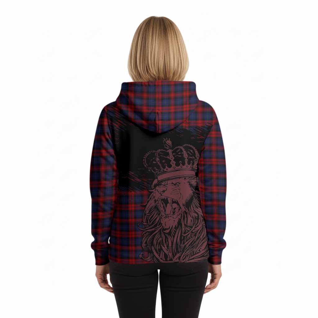 MacLachlan (McLachlan) Tartan Crest Hoodie Crowned Lion Heritage Style