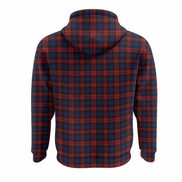 MacLachlan (McLachlan) Tartan Crest Hoodie Ferocious Lion Style