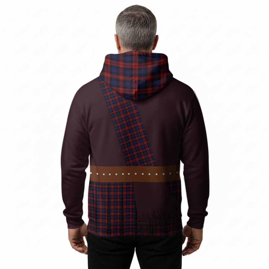 MacLachlan (McLachlan) Tartan Crest Hoodie Kilt Costume Style