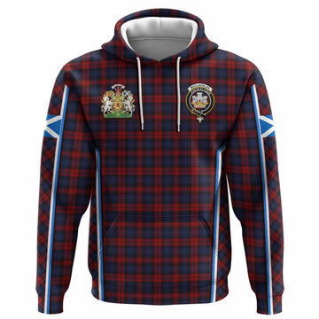 MacLachlan (McLachlan) Tartan Crest Hoodie Scotland Coat of Arm Flag Style