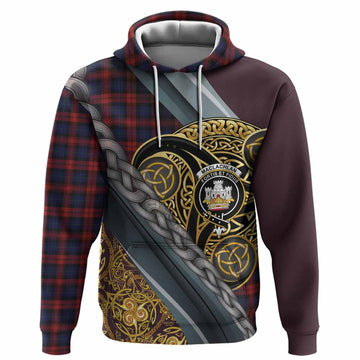 MacLachlan (McLachlan) Tartan Crest Hoodie Scottish Triskele Celtic