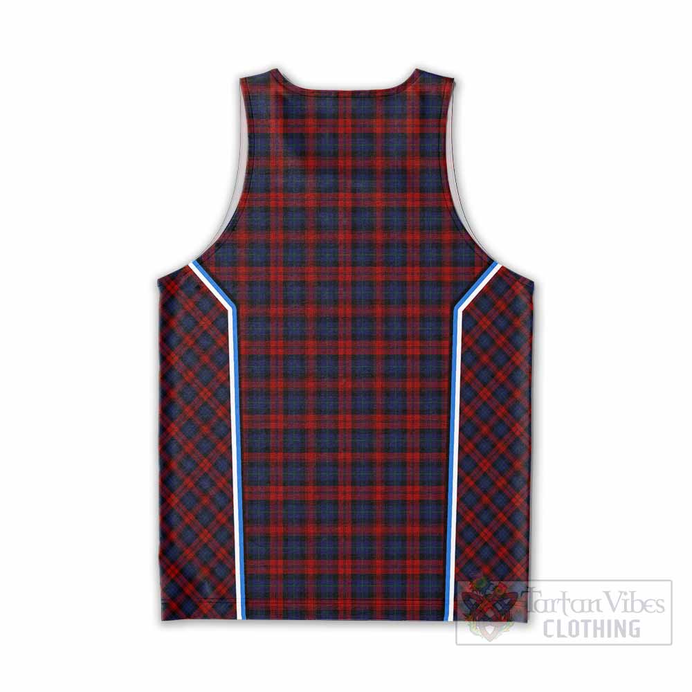 MacLachlan (McLachlan) Tartan Crest Men Tank Top Scotland Coat of Arm Flag Style - Tartan Vibes Clothing
