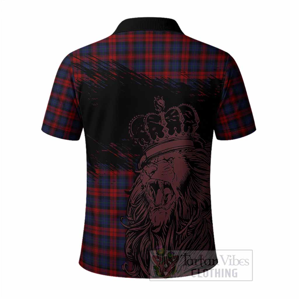 MacLachlan (McLachlan) Tartan Crest Polo Shirt Crowned Lion Heritage Style
