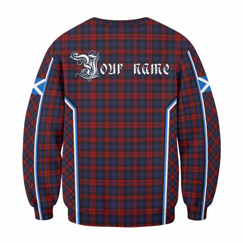 MacLachlan (McLachlan) Tartan Crest Sweatshirt Scotland Coat of Arm Flag Style - Tartan Vibes Clothing