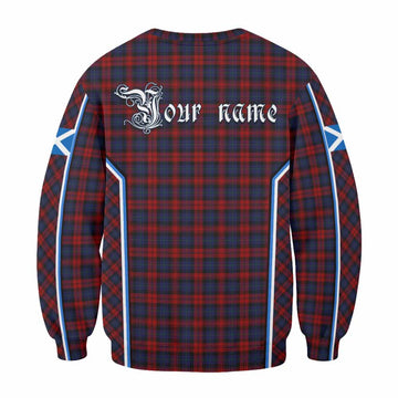 MacLachlan (McLachlan) Tartan Crest Sweatshirt Scotland Coat of Arm Flag Style