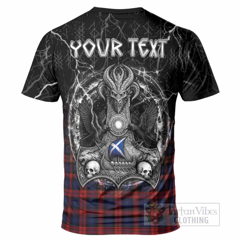 MacLachlan (McLachlan) Tartan Crest T-Shirt Celtic Odin's Raven Legacy