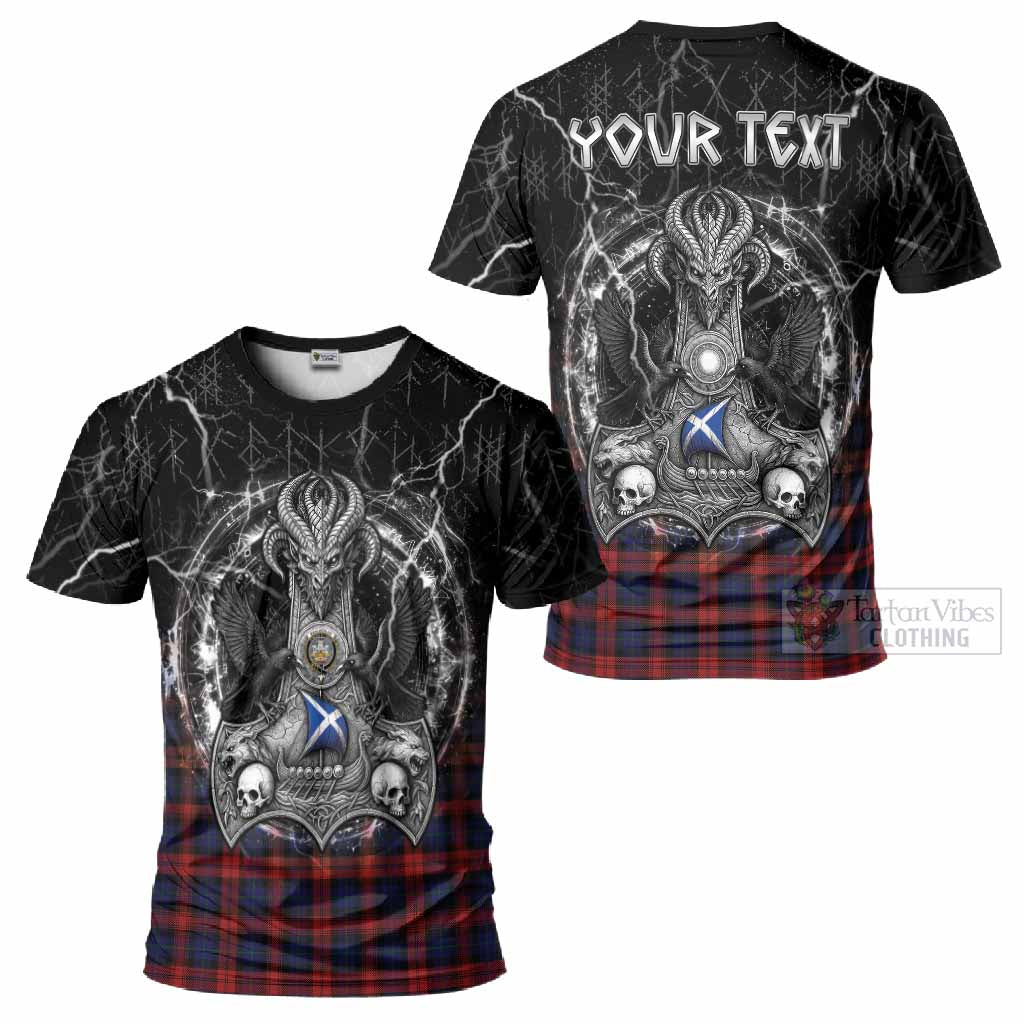 MacLachlan (McLachlan) Tartan Crest T-Shirt Celtic Odin's Raven Legacy