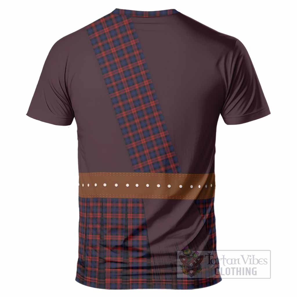 MacLachlan (McLachlan) Tartan Crest T-Shirt Kilt Costume Style