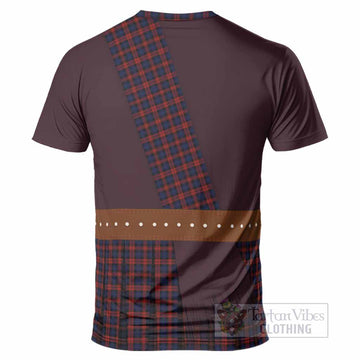 MacLachlan (McLachlan) Tartan Crest T-Shirt Kilt Costume Style