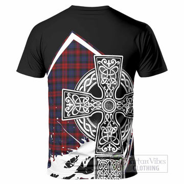 MacLachlan (McLachlan) Tartan Crest T-Shirt Scottish Celtic Cross Heritage