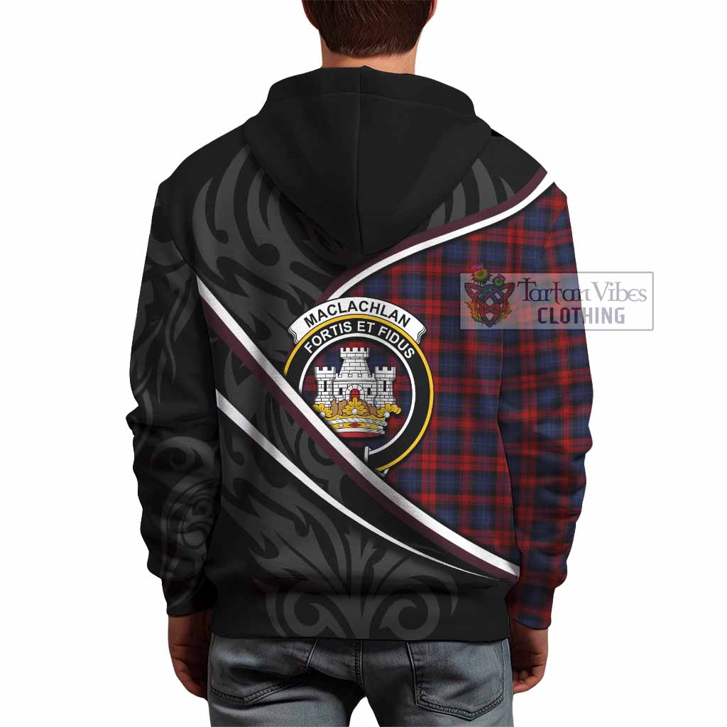 MacLachlan (McLachlan) Tartan Family Crest Hoodie Celtic Scottish Thistle Floral - Tartan Vibes Clothing