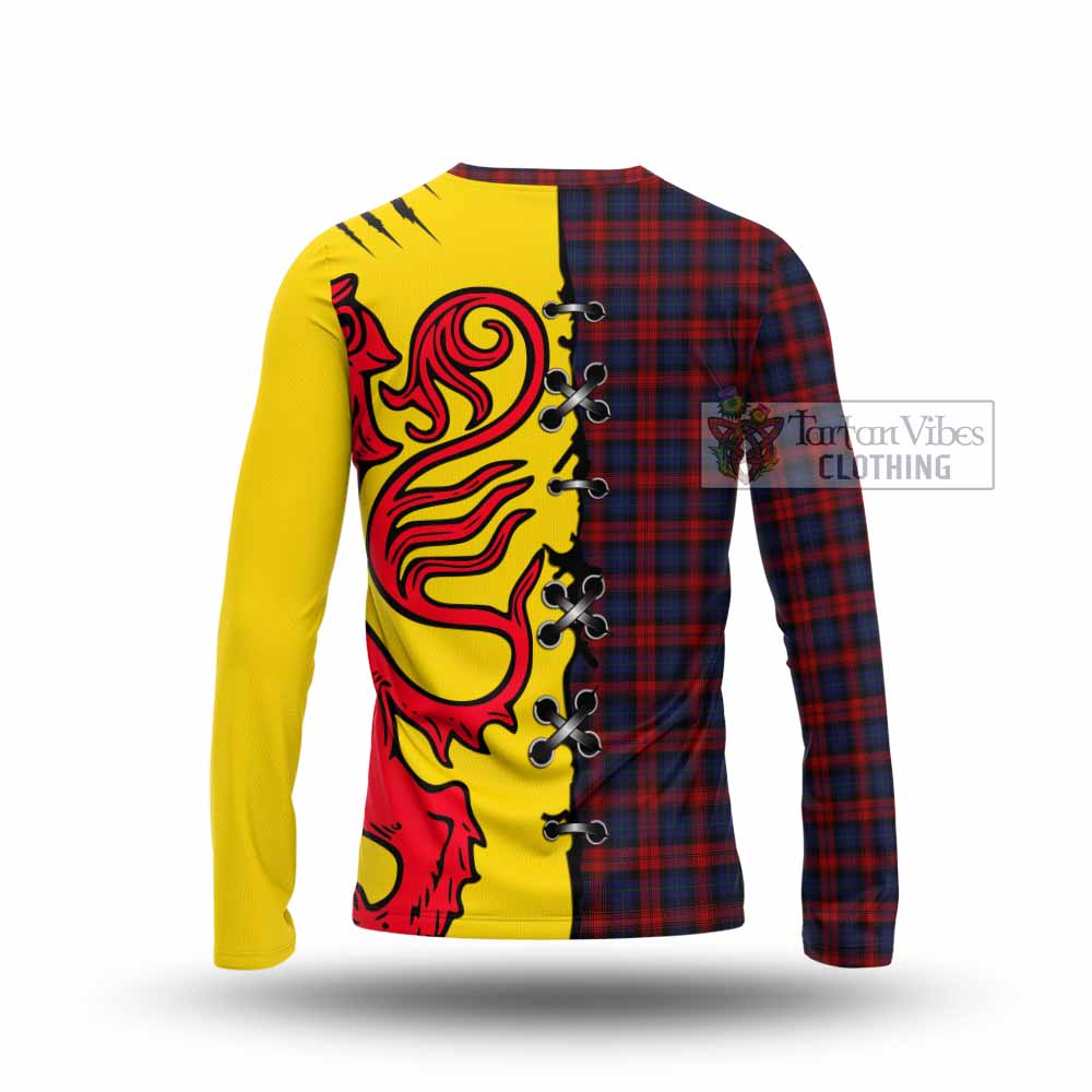 MacLachlan (McLachlan) Tartan Family Crest Long Sleeve T-Shirt Lion Rampant Honor - Tartan Vibes Clothing